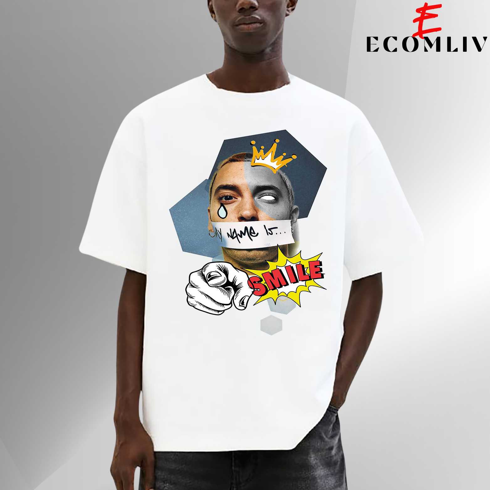 Slim Shady My Name Is Tee, Unisex Hip Hop Shirt, Eminem T Shirt